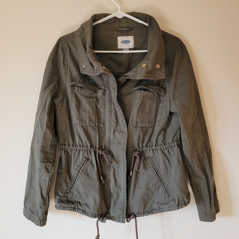 Old Navy Green Utility Jacket